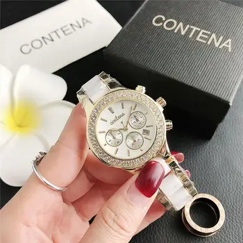 

New Women's Three Eye Diamond Watch Wholesale and direct sales