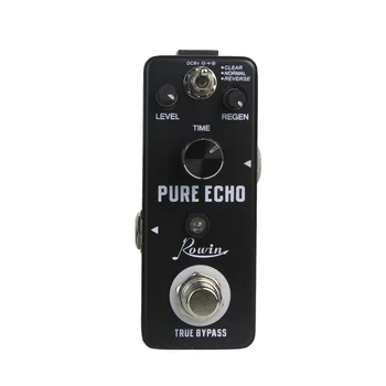 

NEW Mini Guitar Pure Echo Pedal Clean/Normal/Reverse 3 Models with True Bypass for Guitar Accessories