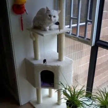 

Special Promotion On The Day Of The Delivery Cat Climbing Frame Cat Litter Cat Tree House Cat Toys