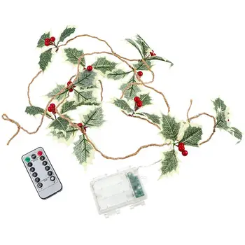 

1Pc Christmas String Lights Berry Remote Control String Lights (Assorted Color)