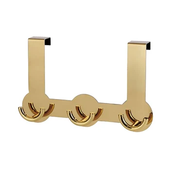 

Zinc Alloy Multipurpose Hooks Cabinet Clothes Home Storage Hanger for Hat Handbag Towel door Hooks to Hang Long Wall Hook