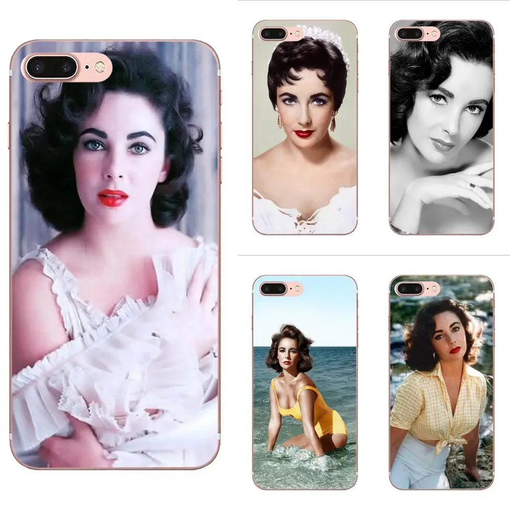 Мягкие чехлы для телефонов Elizabeth Taylor Samsung Galaxy Note 8 9 10 Pro S4 S5 S6 S7 S8 S9 S10 S11 S11E S20 Edge Plus Ultra