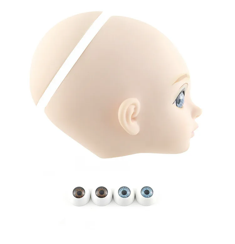 25 см косметика "сделай сам" Bjd кукла голова аксессуары вынимаемая кукла голова для 1/3 60 см Bjd кукла игрушка для девочек