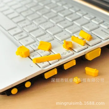 

13Pcs Silicone Anti Dust Plug Stopper Universal Dustproof USB Port HDMI RJ45 Interface Cover For Laptop PC