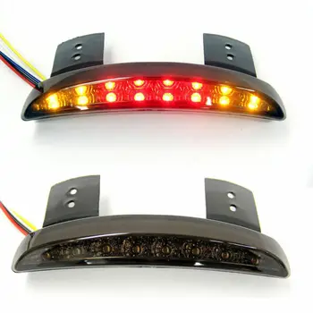 

Brake Motorcycle Light LED Turn Signal Taillight Cafe Racer Edge Amber