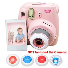 4 шт. 1 упаковка Fujifilm Instax Mini 8 7S 8+ Kitty мгновенные камеры красочные фильтры круглая форма сердца выдалбливают крупным планом объектив камеры