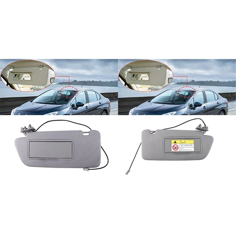 Car Sun Visor Shield Shade Board for Peugeot 2008 3008 301 308 308S 408