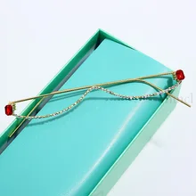 Модные очки со стразами, оправа для женщин, роскошные хрустальные полуоправы, очки, цветные, красные, зеленые, розовые, горный хрусталь, солнцезащитные очки NX