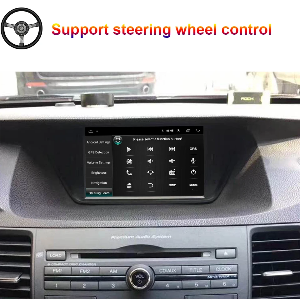 YESSUN для Honda Accord 2009~ 2013 автомобильный Android мультимедийный плеер gps навигация большой экран Авто Радио Bluetooth Поддержка carplay