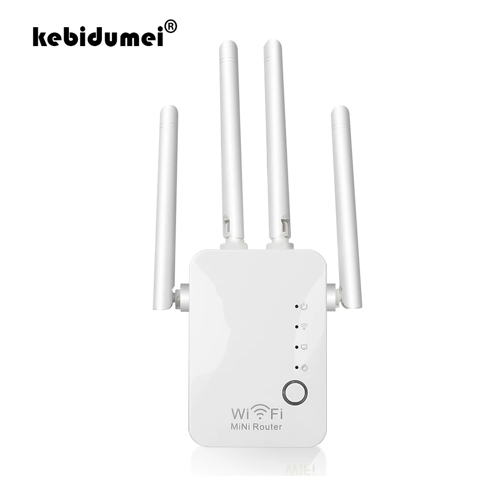Беспроводной усилитель сигнала Wi-Fi 300 Мбит/с 2 4 ГГц | Компьютеры и офис