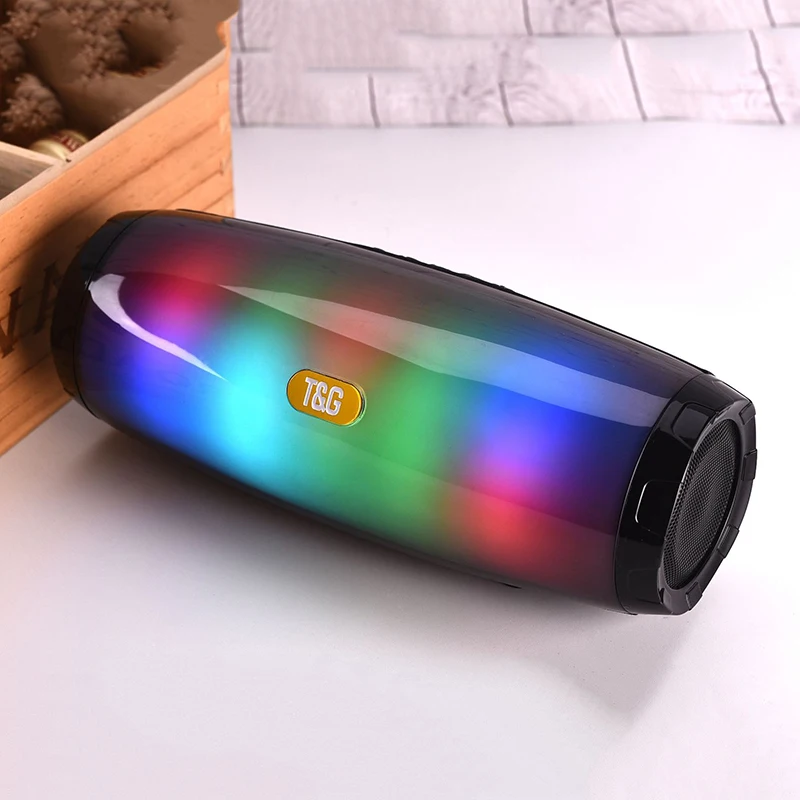 IPX5 светодиодный Bluetooth Портативный Динамик громче кристально чистый звук стерео