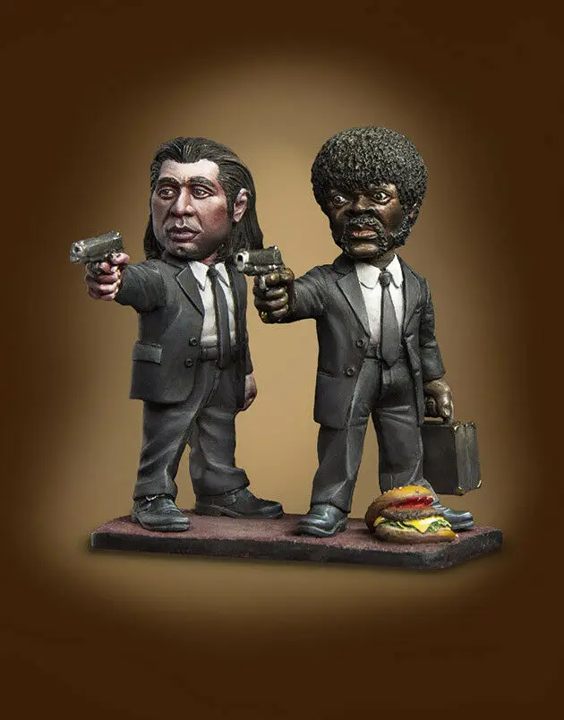 

1/32 Resin Model Building Kit Figure Black man