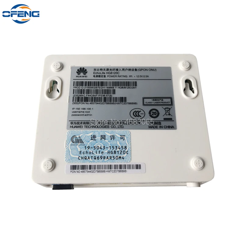 20PCS Original New Hua wei HG8120C 2FE +1PORT FTTH