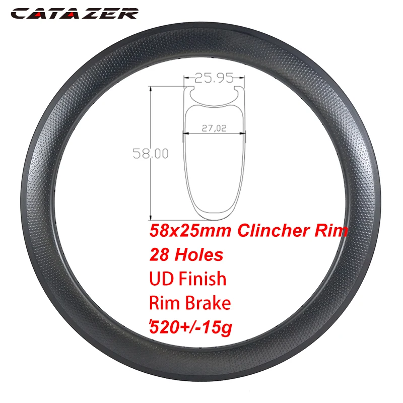 58mm dimpled 28H 29er 27.5er углеродный обод MTB BMX 406 обод углерода 700C дорожный велосипед трубчатый довод бескамерные обода 30/35/55/60/88 мм с дисковыми тормозами - Цвет: 58mm dimpled 28H