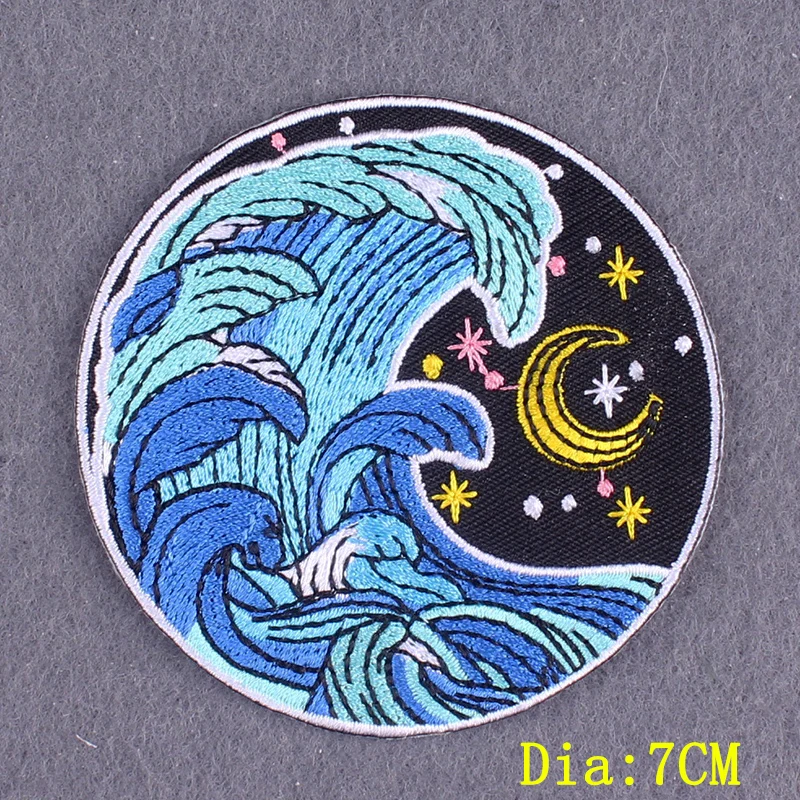 Embroidery Patch Art Things Patches For Clothing With Iron DIY Jesus Patch Iron On Patches On Clothes Stripes Badges On Backpack