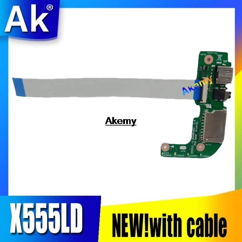 

AK Original For ASUS X555 X555L X555LD X555LD_IO USB AUDIO CARD READER BOARD REV:2.0 MB 100% Tested Fast Ship