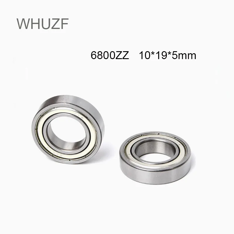 

WHUZF Free Shipping 6800ZZ Bearing 20/50PCS 10x19x5mm ABEC-1 Hobby Electric RC Car Truck 6800 RZ 2Z Bearings 6800Z Ball Bearing