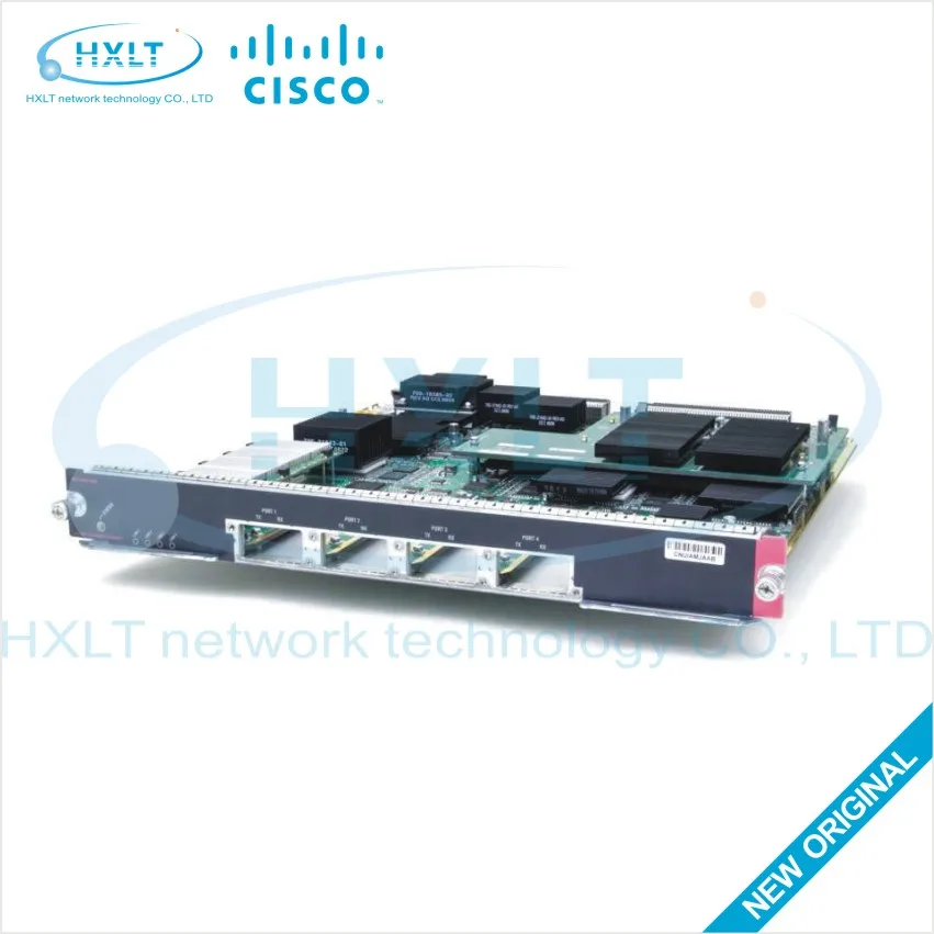 WS-X6704-10GE = новые и оригинальные модули интерфейса Gigabit Ethernet Cisco Catalyst 6500 серии 10 |