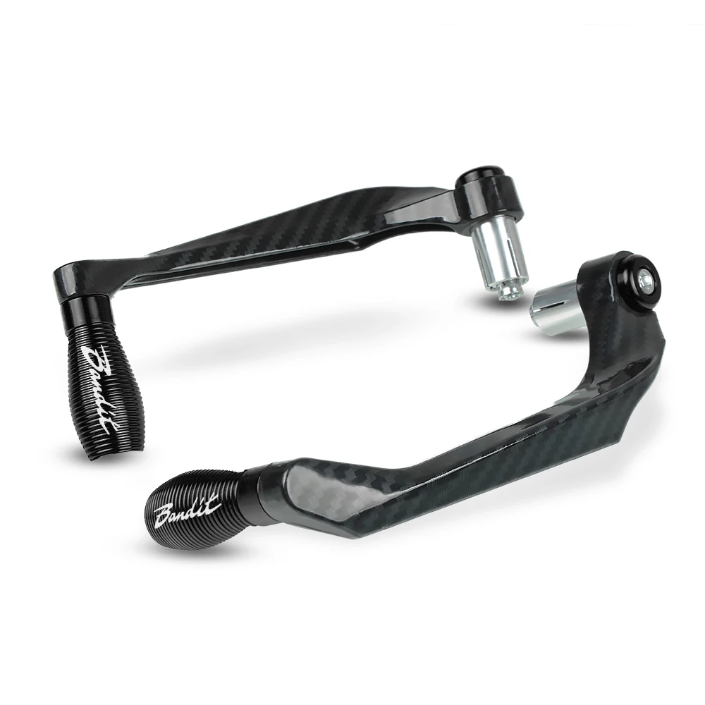 22mm Motorcycle Accessories Handle Grips End Brake Clutch Lever Protection Guard For Suzuki Bandit 1250S 1200 1250 ABS LE 1200S - Цвет: Black
