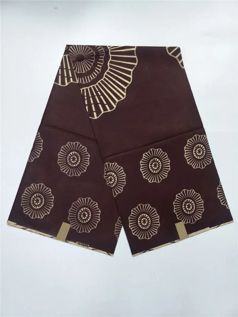 Анкара африканская вощеная ткань принтом настоящий воск хлопок 6 ярдов для платья вечерние Diy Швейные материалы 092315