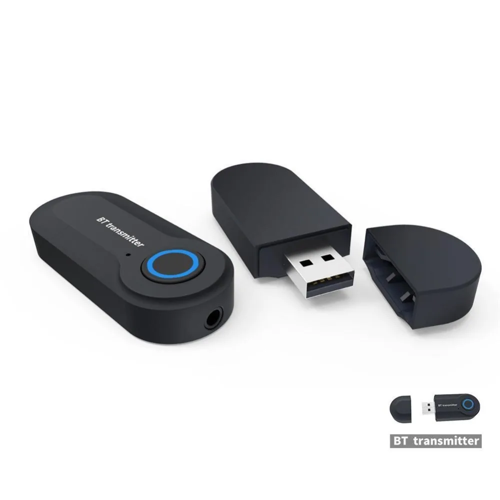 Bluretooth 4,2 приемник передатчик 3,5 мм Aux av-кабель стерео Bluetooth аудио адаптер для ТВ динамик HIFI с посылка