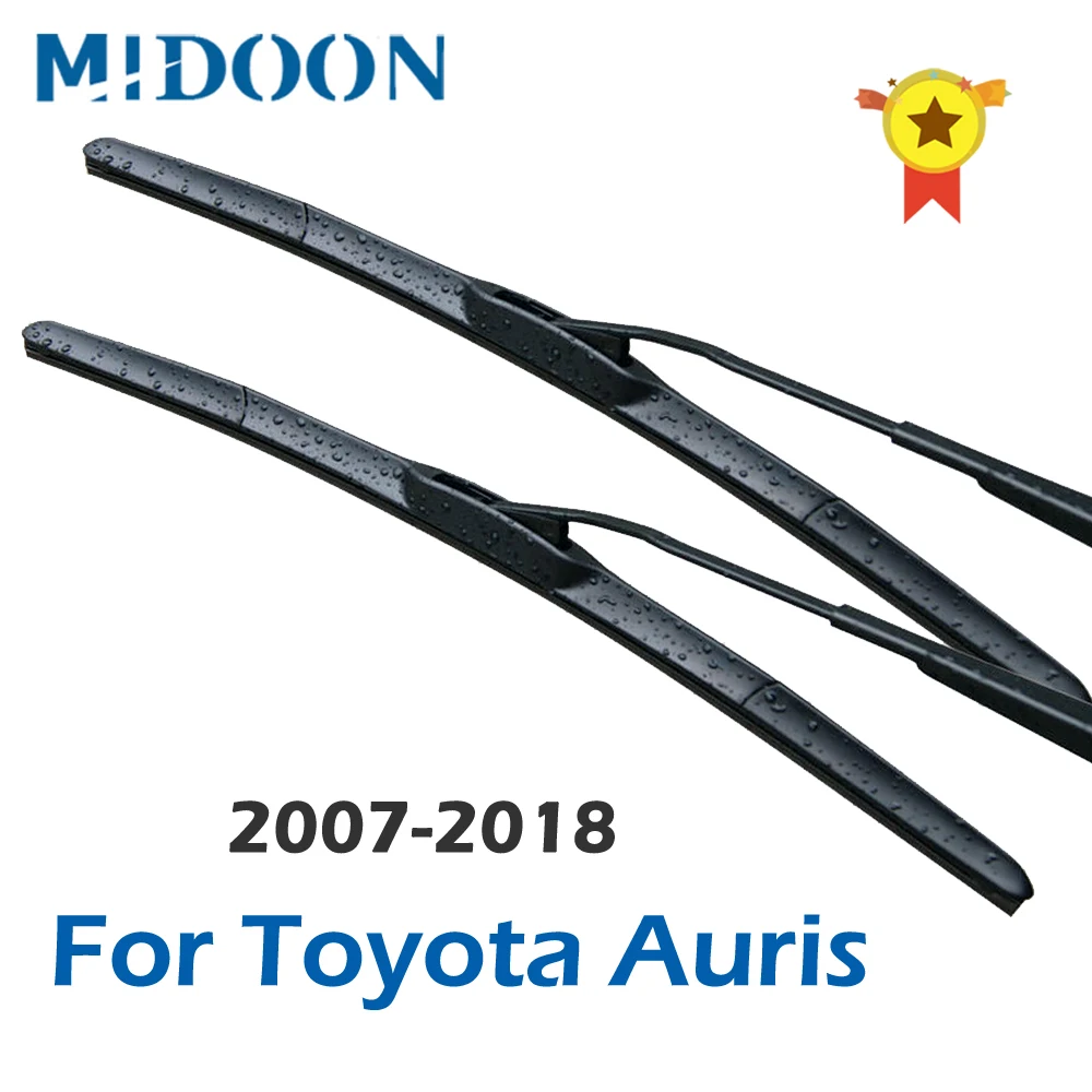 MIDOON Щетка стеклоочистителя гибридная для Toyota Auris Европа модель Fit крюк руки