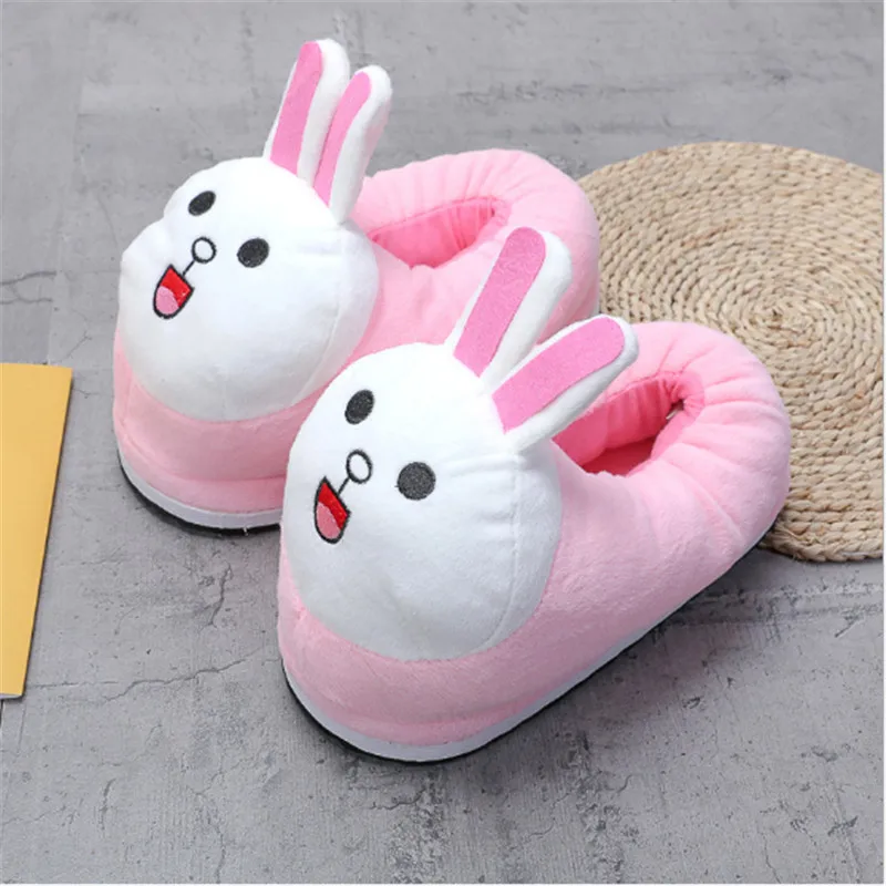 as the picture shows Женские зимние хлопковые тапочки «Hello Kitty»; домашняя обувь; сандалии с рисунками животных; домашние тапочки; теплые сандалии - Color: as the picture shows