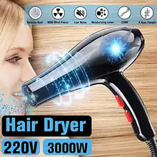 Becornce, 220 В, 4000 Вт, профессиональный фен для волос, горячий, холодный, ионный фен, быстрый нагрев, бытовой фен для парикмахерского салона