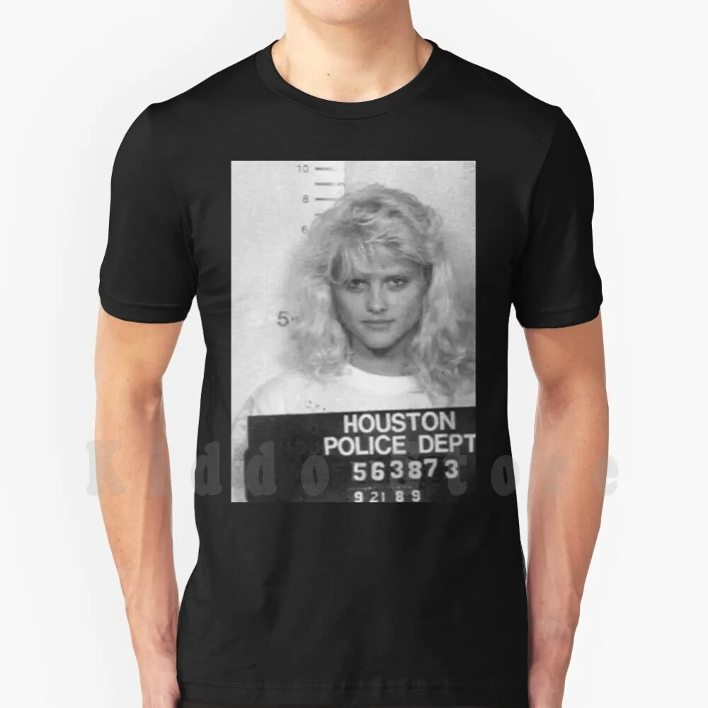 Top 50 Celebrità Mugshot Galleria Anna Nicole Smith T Shirt Cotone Uomo Stampa Fai Da Te Cool Tee Anna Anna Nicole Smith Mugshot Anna