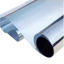 70 см x 6 м теплоизоляционная оконная наклейка Взрывозащищенная безопасность дома одностороннее зеркало прочный съемный декоративный оттенок-фольга