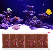  5Bags Aquarium Tropical Fish Healthy Food Shelling Brine Shrimp Eggs Fish Tank Supply L4MB 