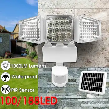 

3.6W 12V Adjustable 10M Sensor 188LEDs Solar Led Outdoor Solar Light Garden Solar Light Outdoor Waterproof Solar Garden Light