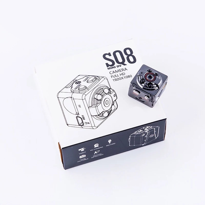 Секретная мини камера SQ8 Smart 1080p HD мини камера видео камера ночного видения беспроводной корпус DVR DV крошечная мини камера s микрокамера