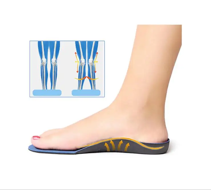 

1pair New Unisex Orthotics Arch Pain Relief Support Shoes Insoles Insert Pads Sports Running Insoles foot care drop shipping