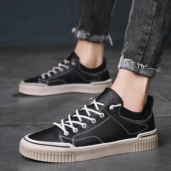 

Best Selling Casual Shoes Mens Anti Slip Fashion Men Sneakers Comfortable Luxury Brand Men Shoes Good Quality Leather Shoes Men