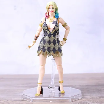 

Marvel DC Comics Suicide Squad Harley Quinn Dress Ver MAFEX 042 PVC Action Figure Model Collection Toy Doll