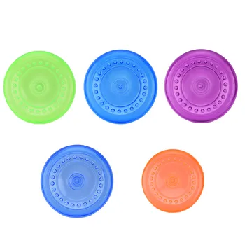 

Dog Toys Pet Rubber Flying Discs Funny Outdoor Interactive Training Ring Dog Toys Multifunction Perros Pet Tools Products MM60GW