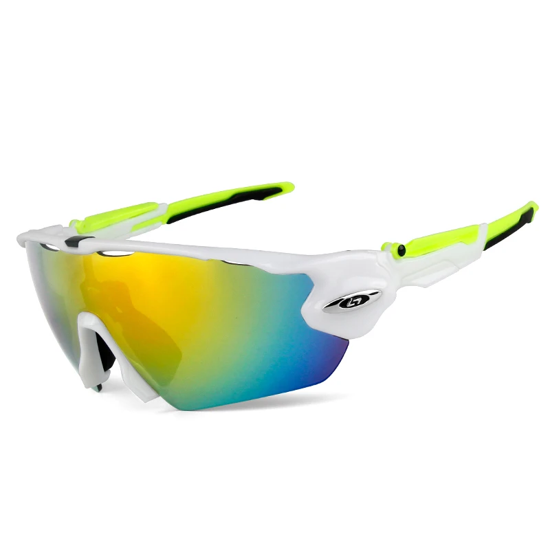 Новинка, велосипедные очки с 5 линзами, очки для горного велосипеда, спортивные солнцезащитные очки, мужские очки для велоспорта на открытом воздухе, gafas de ciclismo muje - Цвет: 6