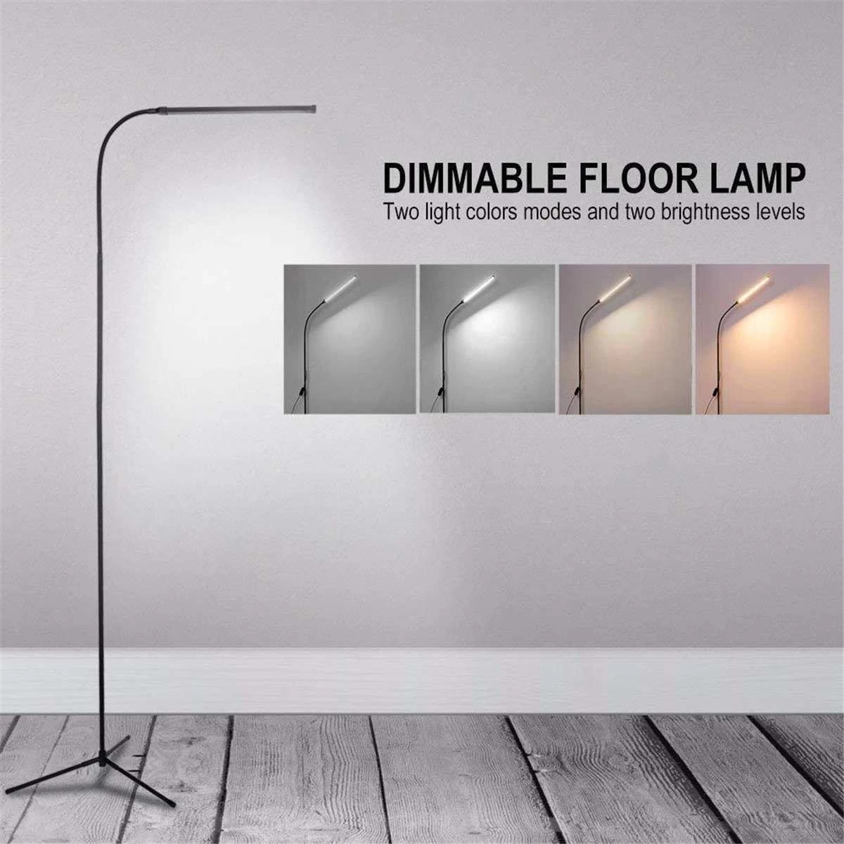 flexible gooseneck floor lamp