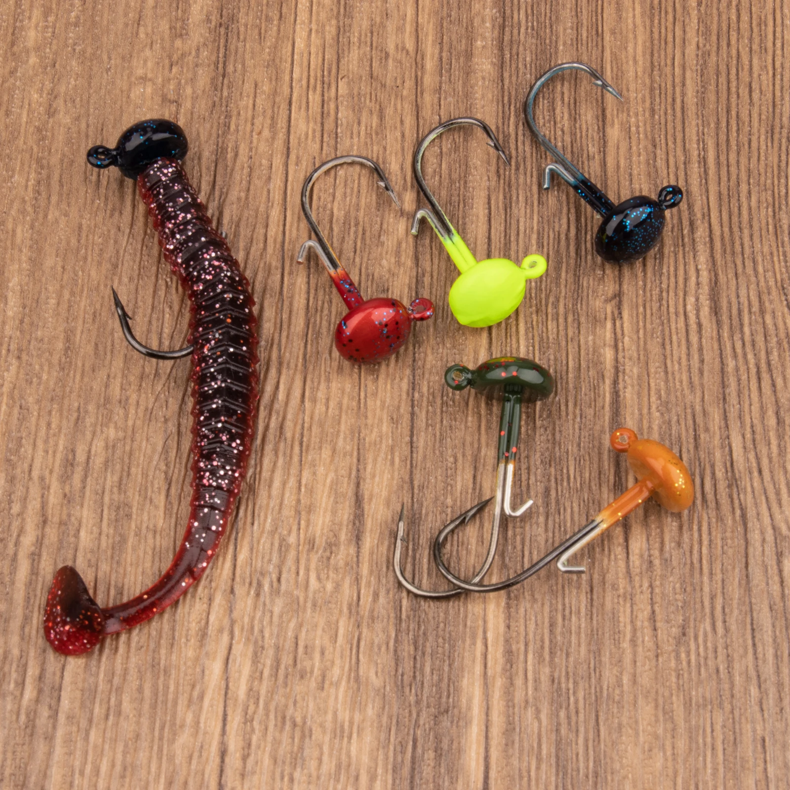 5pcs/lot Mushroom Jig Head Fishing Hook Weedless Fishing Ned Rig Bass  Fishing Tackle Jig Head Set 3.5g 5g 7g - AliExpress