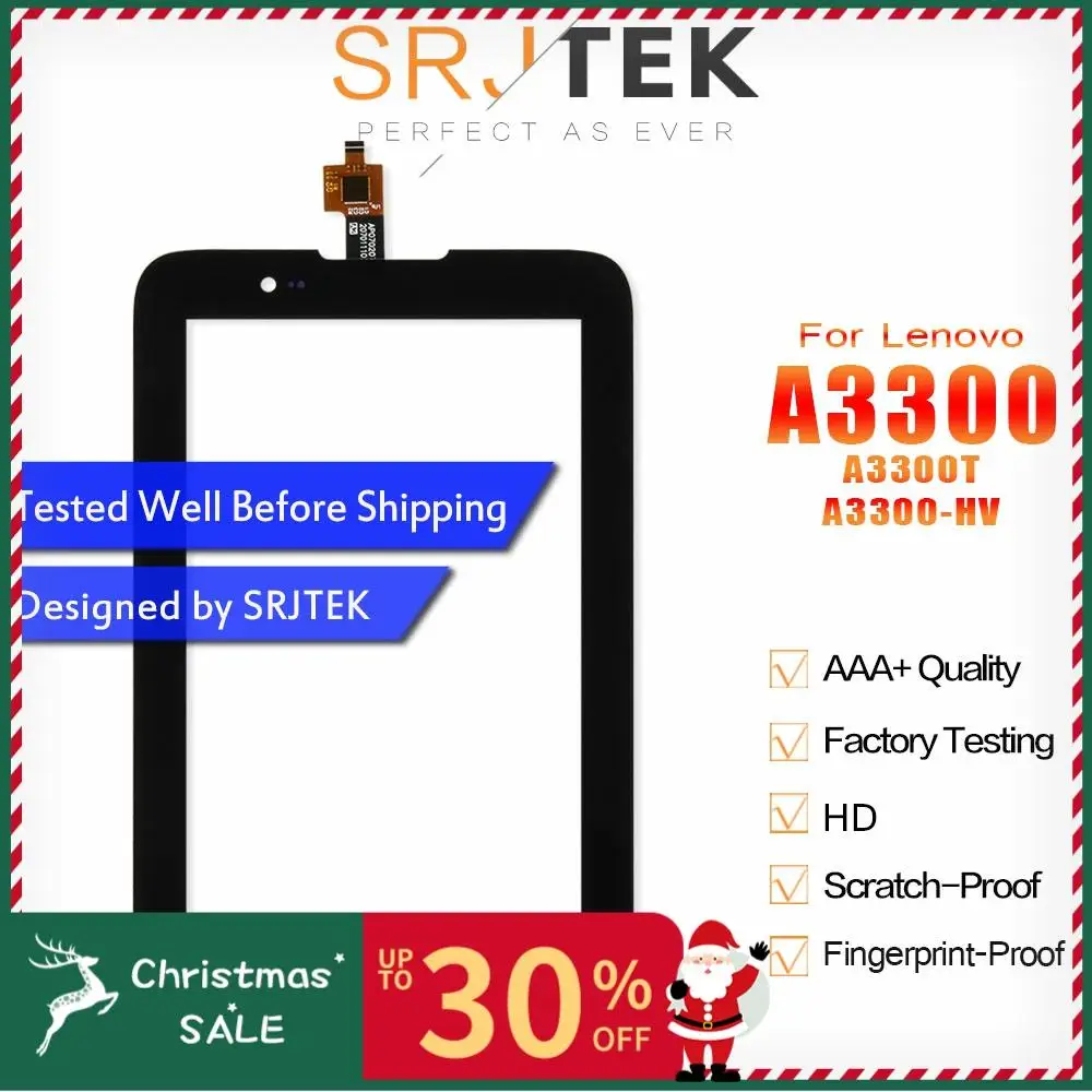SRJTEK MCF-070-1218-V3 для lenovo Tab A7-30 A3300 A3300T A3300-GV A3300-HV дигитайзер сенсорный экран дигитайзер панель сенсор планшет