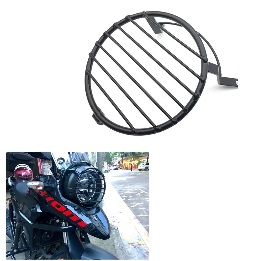 Motorcycle Headlight Grill Cover Head Light Protection HeadLamp Guard for SUZUKI DL250 DL 250