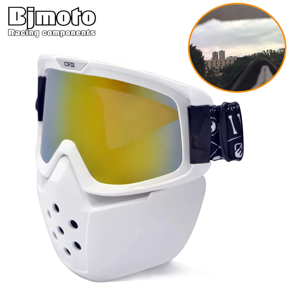 2019 маска для мотокросса очки питбайка съемный модульный головной убор шлем щит