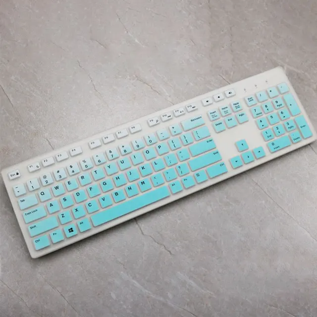Kit 2 unidades - Protetor de teclado em silicone à prova d'água compatível para dell - Imagem 6