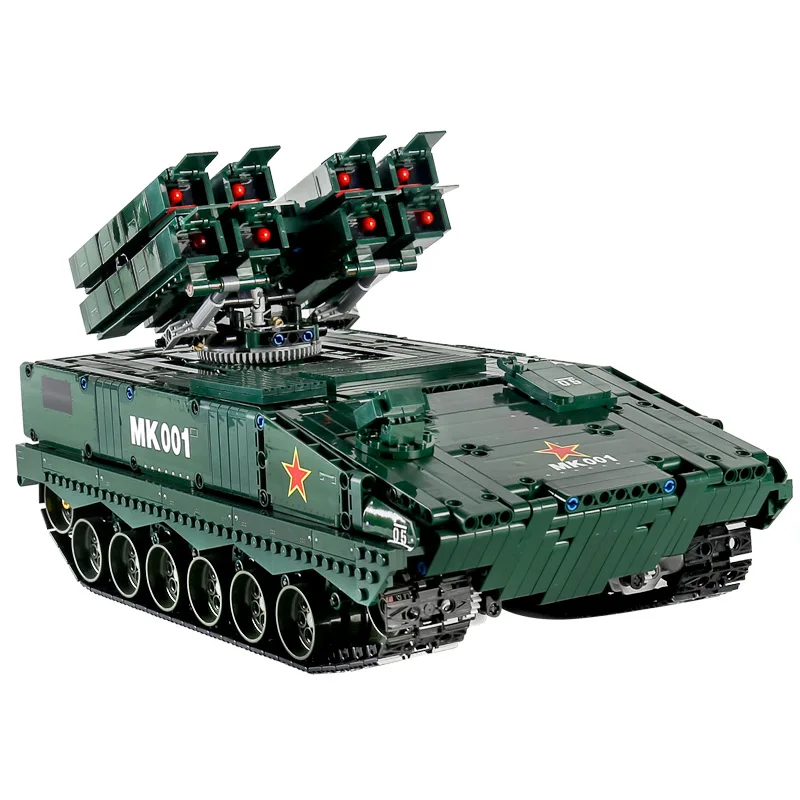 DHL пресс форм King 20001 1600 шт. военного танка в HJ 10 анти Танк модель ракеты техника