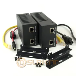 DSLRKIT 12Volt 65Watts 802.3BT PoE Kit (Splitter + Injector) Gigabit Ultra PoE++ Adapter