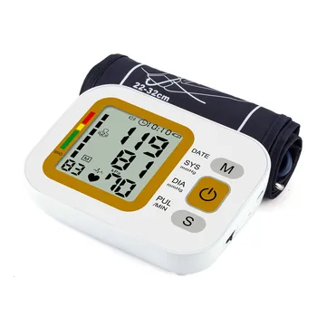 

Upper arm tonometer electronic blood pressure tester healthcare medical equipment sphygmomanometer high blood pressure monitor