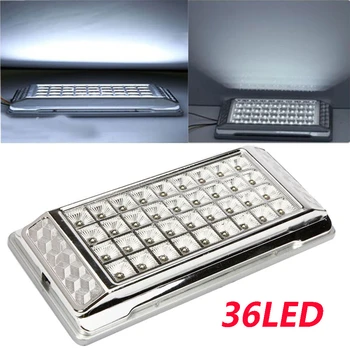 

Universal DC12V 36 LED Car Interior Ceiling Dome Lamp Bright White Roof Light Lamp Clearance Lights Reading Lamp