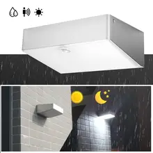 Домашний коридор на солнечной энергии 53 светодиодный настенный светильник датчик человеческого тела водонепроницаемый Бра Лампа для Садовый коридор настенный светильник светодиодный