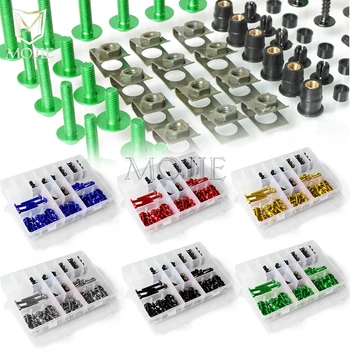 

For Kawasaki ZG1000 CONCOURS ZR-7/S ZR7 ZR7S ZRX 1100 1200 ZR 1100 Motorcycle Fairing Spring Screws Bolts Nuts Fastener Clips